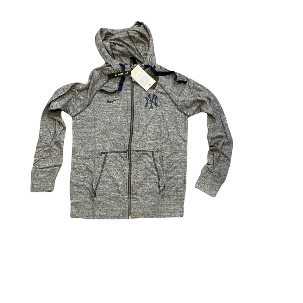 New York Yankees Nike Women’s Full Zip Vintage Gym Hoodie Sweatshirt‎